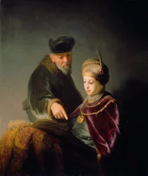 Un jeune érudit et son tuteur